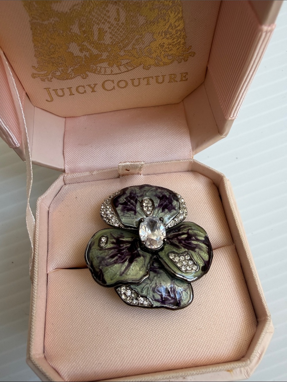 Vintage Juicy Couture Cocktail Ring